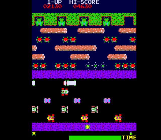 Frogger on Atari 2600