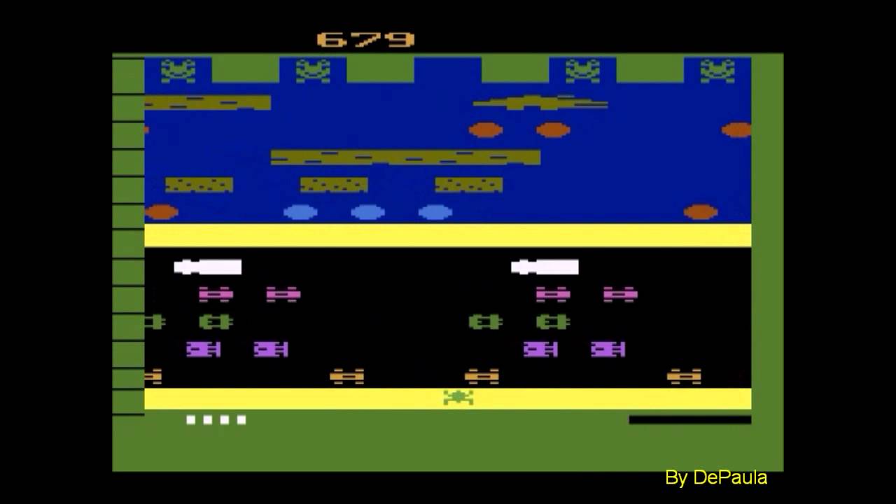 Frogger on Atari 2600